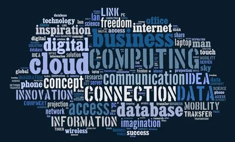 Cloud computing pictogram on blue background Cloud computing pictogram wit... Stock Photos