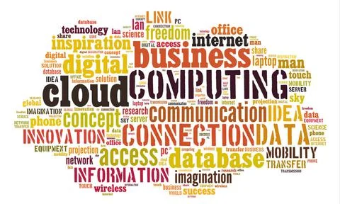 Cloud computing pictogram on white background Cloud computing pictogram on... 写真素材