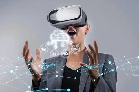 Cloud Computing Power Enhance Cloud Strategy for Business FaaS Stockfoto's