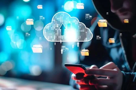 Cloud Computing Power Enhance Cloud Strategy for Business EIDE Stock Photos