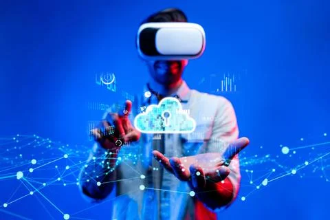 Cloud Computing Power Enhance Cloud Strategy for Business FaaS 스톡 사진