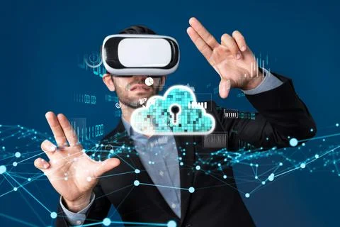 Cloud Computing Power Enhance Cloud Strategy for Business FaaS Stockfoto's