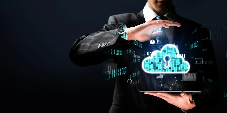 Cloud Computing Power Enhance Cloud Strategy for Business FaaS 스톡 사진
