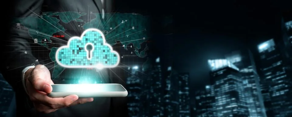 Cloud Computing Power Enhance Cloud Strategy for Business FaaS 写真素材