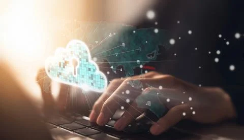 Cloud Computing Power Enhance Cloud Strategy for Business EIDE Stock Photos