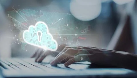 Cloud Computing Power Enhance Cloud Strategy for Business EIDE 写真素材