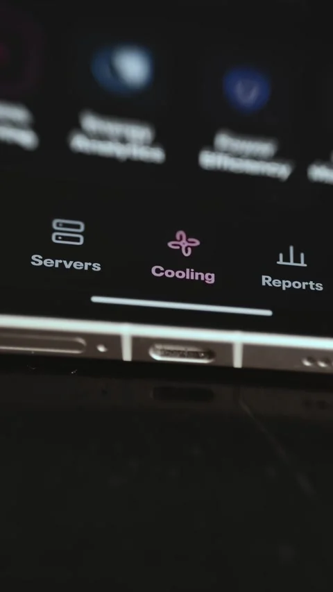 Cloud Computing Real Time Load Visualization with Interactive Data 스톡 동영상 340560594