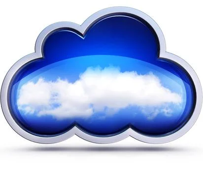 Cloud computing rendering of a cloud computing concept Copyright: xZoonar.... Stock Photos