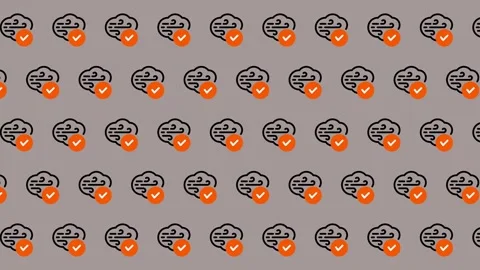 Cloud Computing Security and Data Protection Seamless Pattern. Stock Footage 325383359