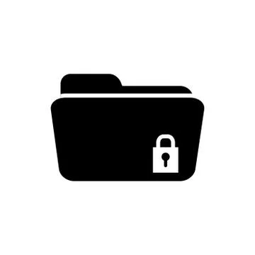 Cloud computing security system Stock Illustration