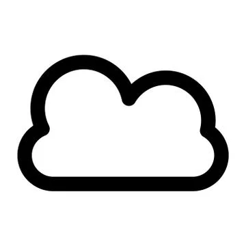 Cloud computing server technology icon 스톡 일러스트
