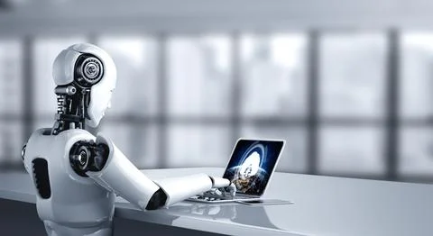 Cloud computing software for modish remote work 스톡 일러스트