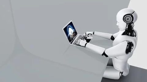 Cloud computing software for modish remote work Stockfoto's