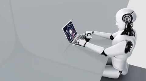 Cloud computing software for modish remote work Stock-Fotos