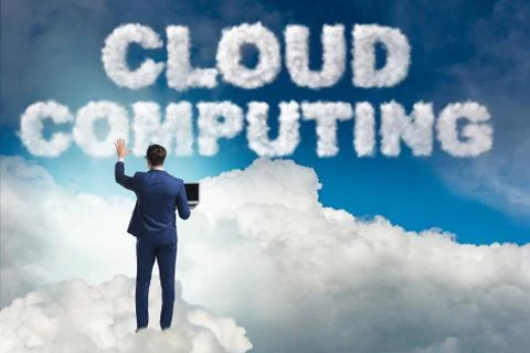 Cloud computing storage in IT concept Foto stock