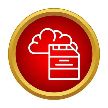 Cloud computing storing large amount of digital data 스톡 일러스트