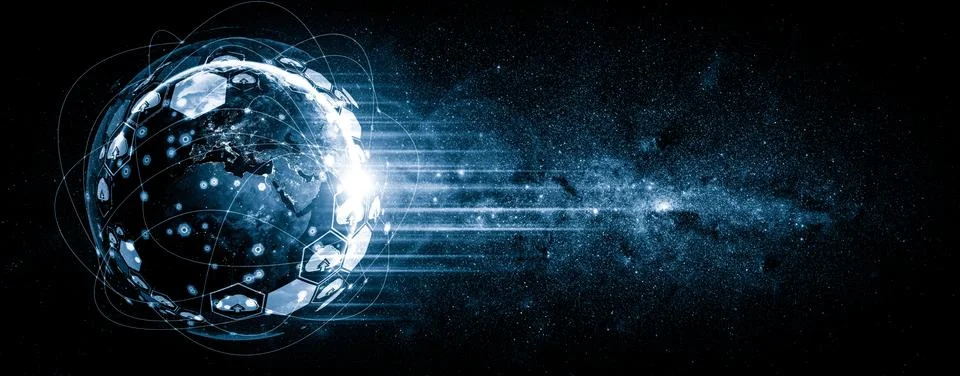 Cloud computing technology and online data storage in innovative perception 库存插图