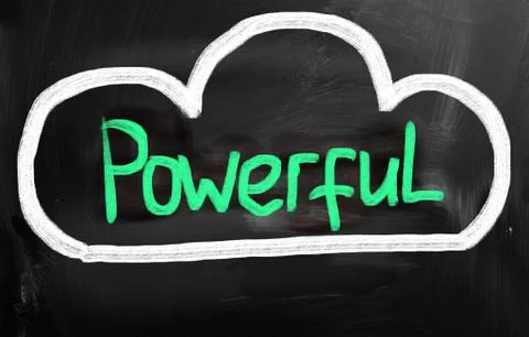 Cloud computing technology concept Illustrazione stock