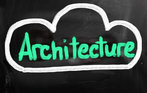 Cloud computing technology concept Stockillustratie