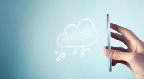 Cloud computing technology concept .. Stock-Fotos
