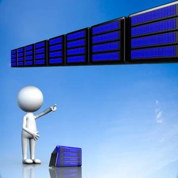 Cloud computing, technology connectivity concept イラスト素材