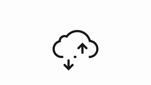 Cloud computing technology. Stock Footage 103347340