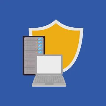 Cloud computing technology 스톡 일러스트