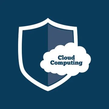 Cloud computing technology 스톡 일러스트
