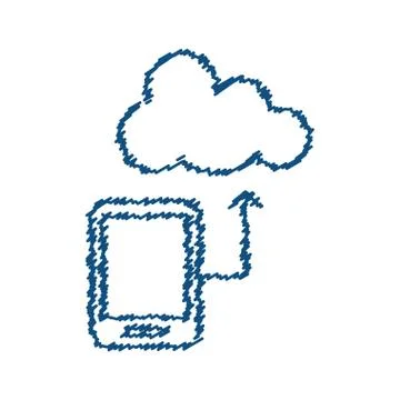 Cloud computing technology 스톡 일러스트