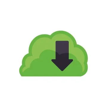 Cloud computing technology Illustrazione stock