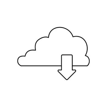 Cloud computing technology イラスト素材