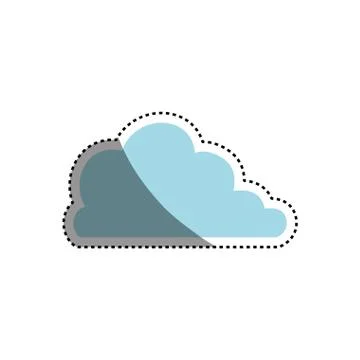 Cloud computing technology Illustrazione stock
