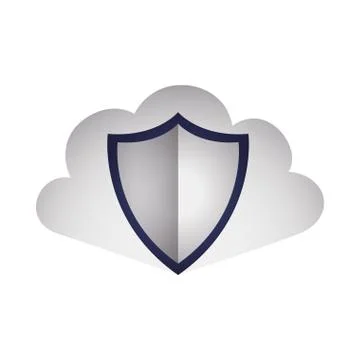 Cloud computing technology Stockillustratie