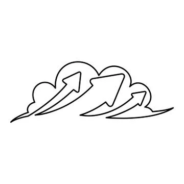 Cloud computing technology 스톡 일러스트