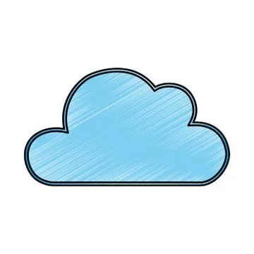 Cloud computing technology 스톡 일러스트
