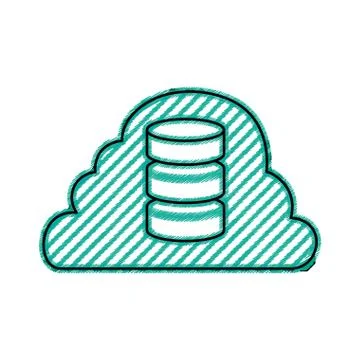 Cloud computing technology 스톡 일러스트