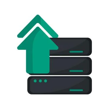 Cloud computing technology Stock Illustration