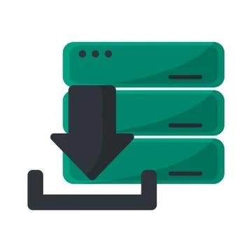 Cloud computing technology Illustrazione stock