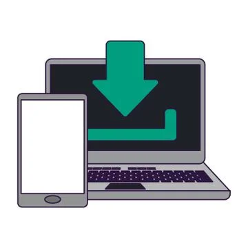 Cloud computing technology イラスト素材