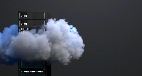 Cloud Computing Technology Stock Illustration