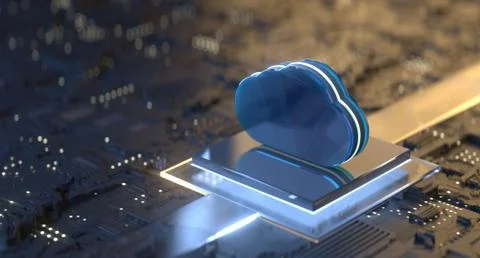 Cloud Computing Technology Stock Photos