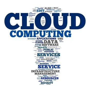Cloud computing text cloud An image of a cloud computing text cloud Copyri... Stock Photos