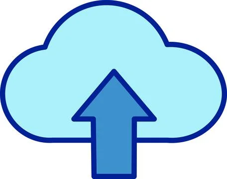 Cloud Computing  Upload Stock Illustration