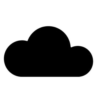 Cloud Computing Vector Illustrazione stock