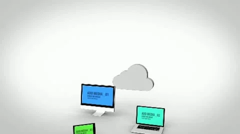 Cloud Computting Network Stock After Effects