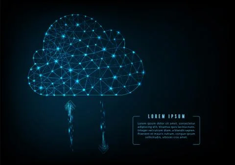 Cloud concept Illustrazione stock