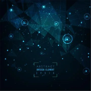 Cloud concept Stock Illustration