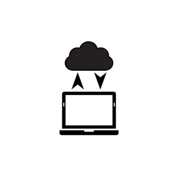Cloud connection icon. smart devices icon Stock Illustration