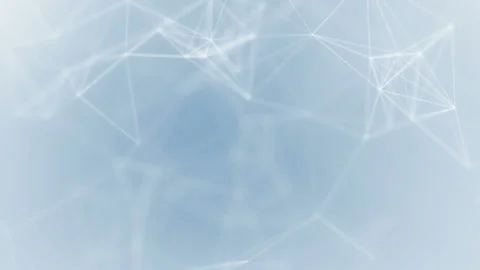 Cloud connections.Digital, communication and technology background with lines Stock Footage 101202634