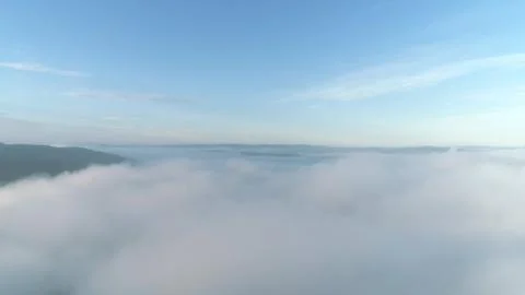 Cloud Cover from Above Stock Photos